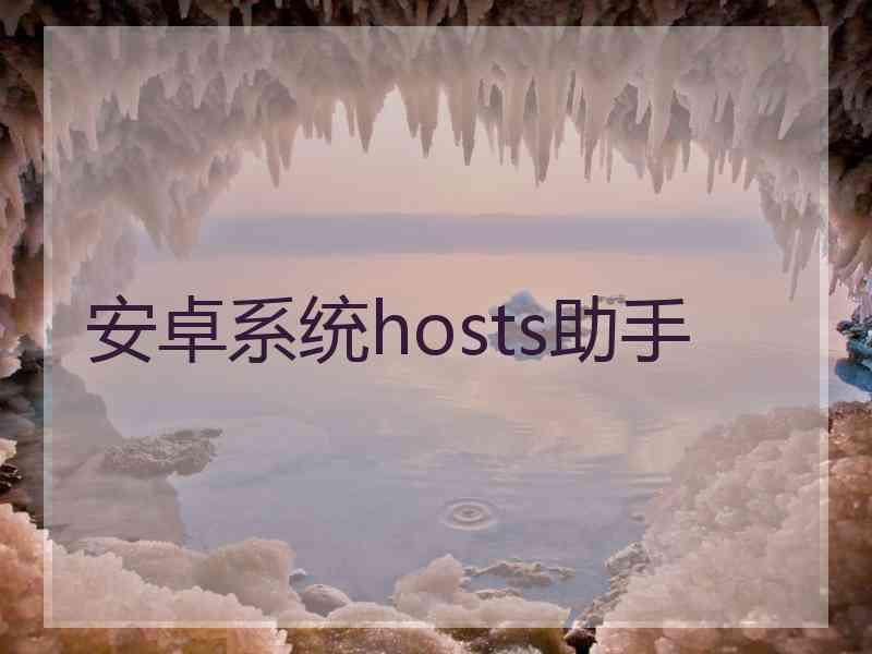 安卓系统hosts助手
