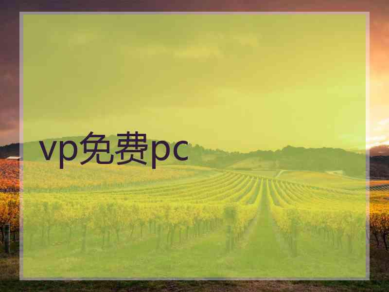 vp免费pc