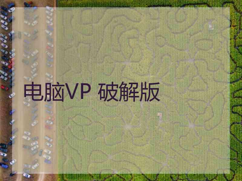 电脑VP 破解版
