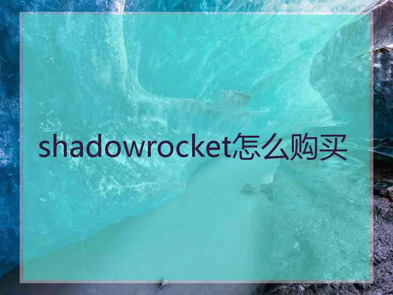 shadowrocket怎么购买