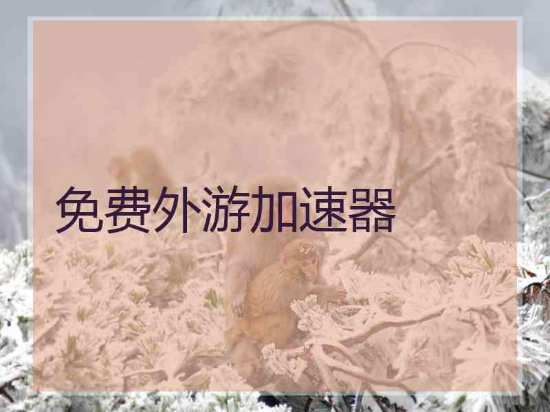免费外游加速器