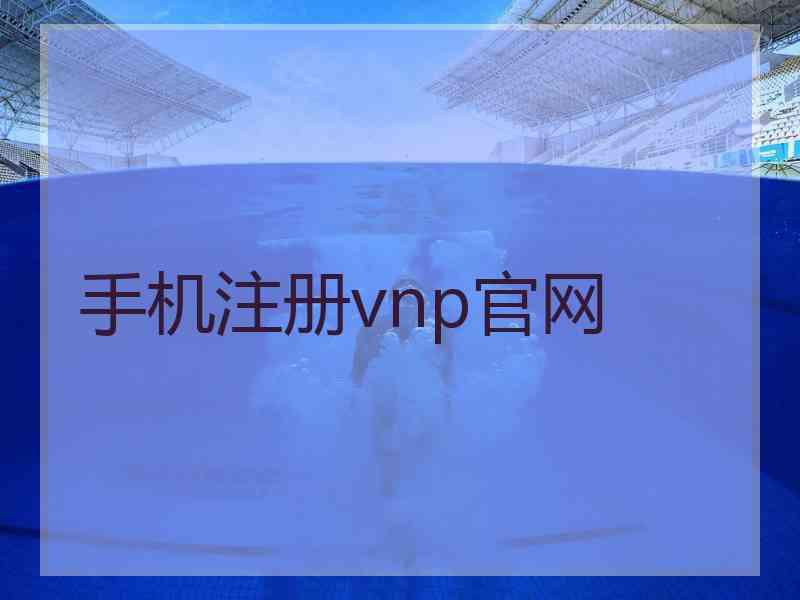 手机注册vnp官网