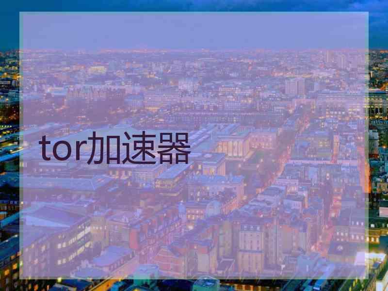 tor加速器