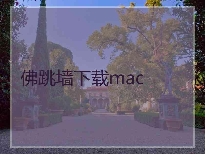 佛跳墙下载mac