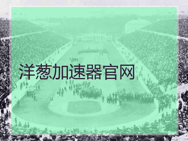 洋葱加速器官网