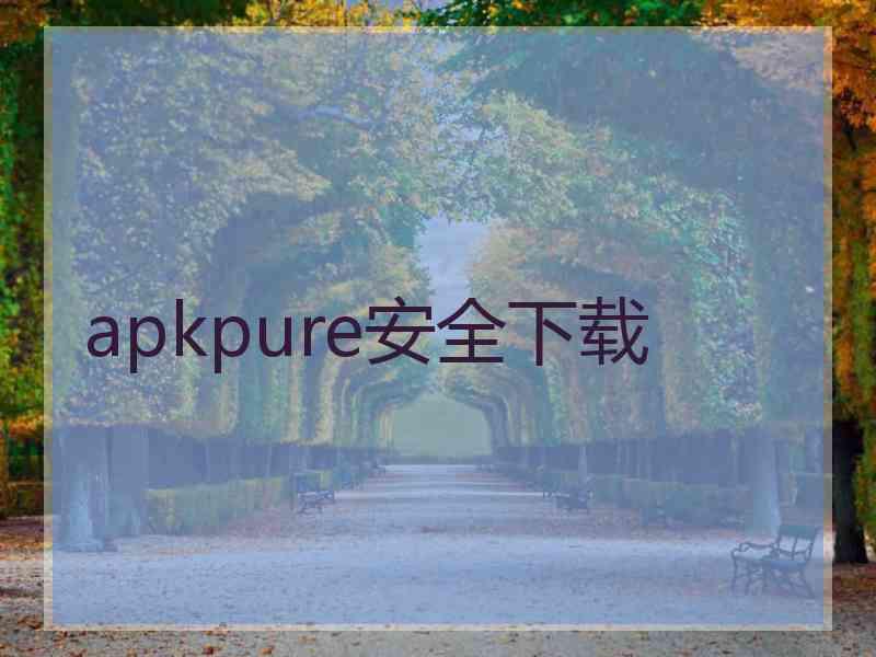 apkpure安全下载
