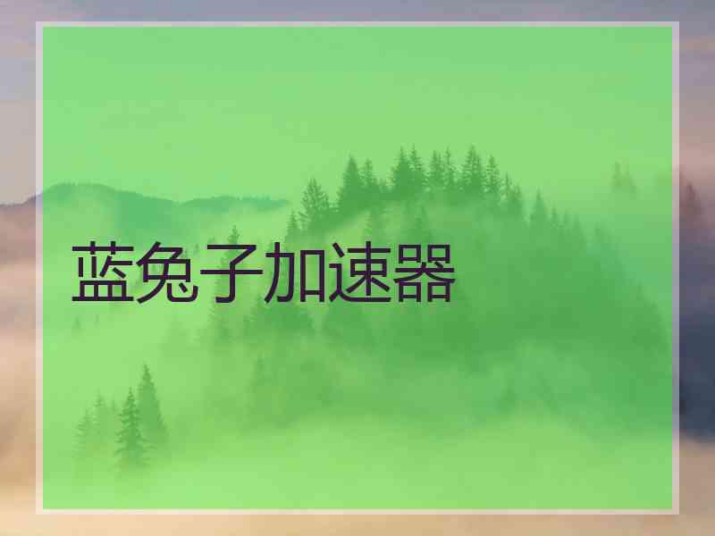 蓝兔子加速器