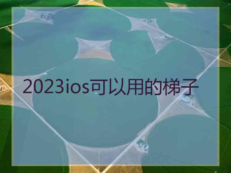 2023ios可以用的梯子