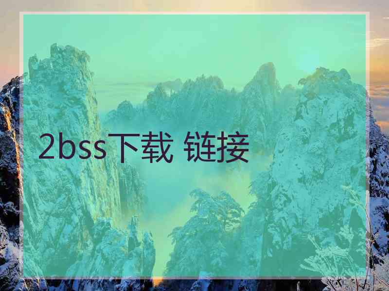 2bss下载 链接