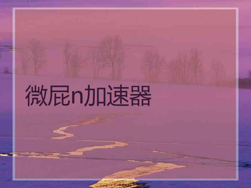 微屁n加速器