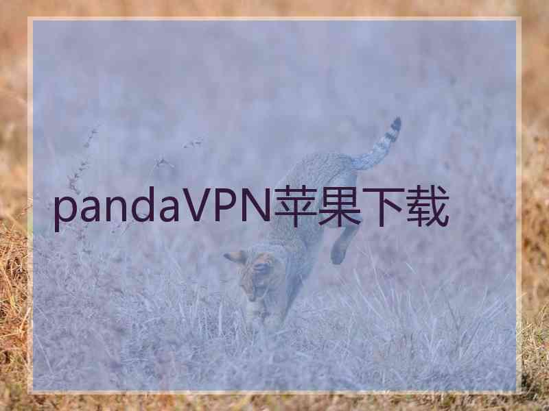 pandaVPN苹果下载
