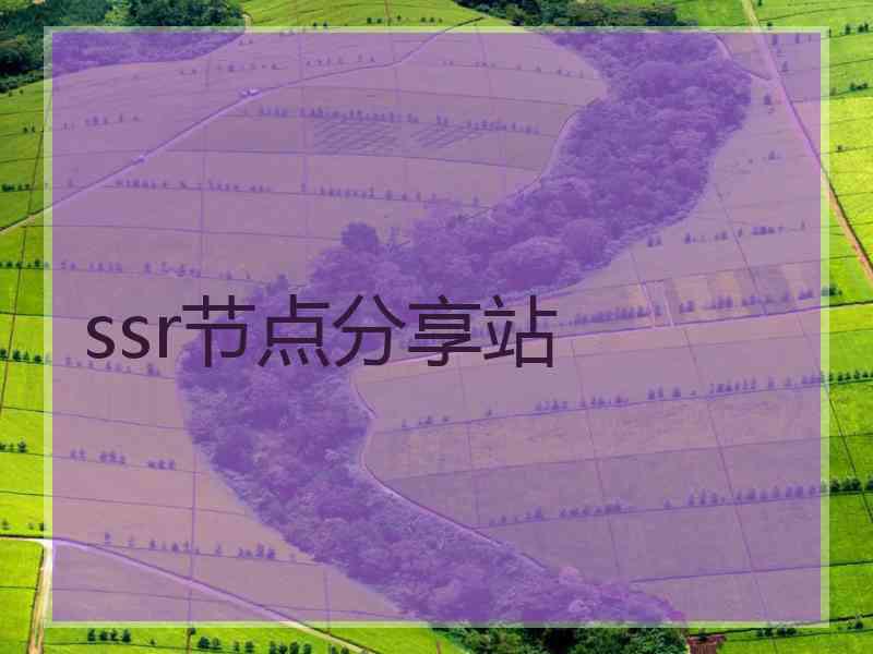 ssr节点分享站