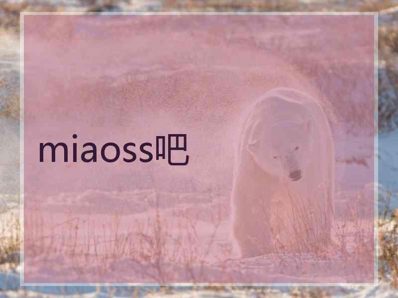 miaoss吧
