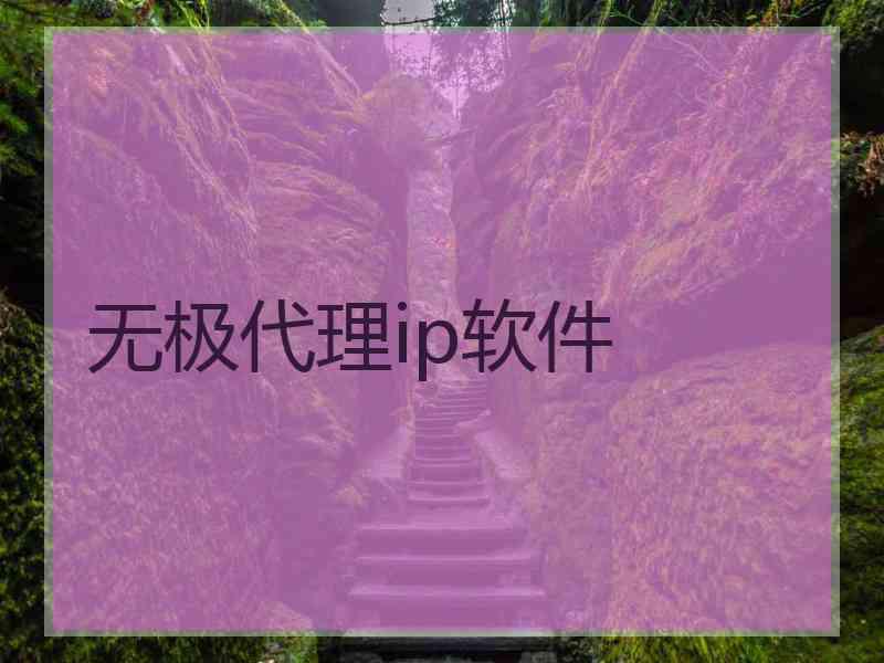 无极代理ip软件