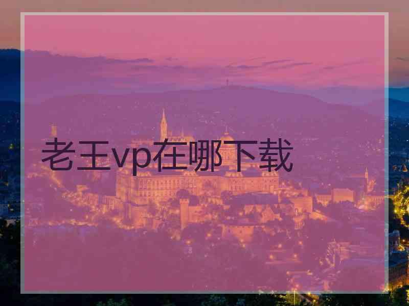 老王vp在哪下载
